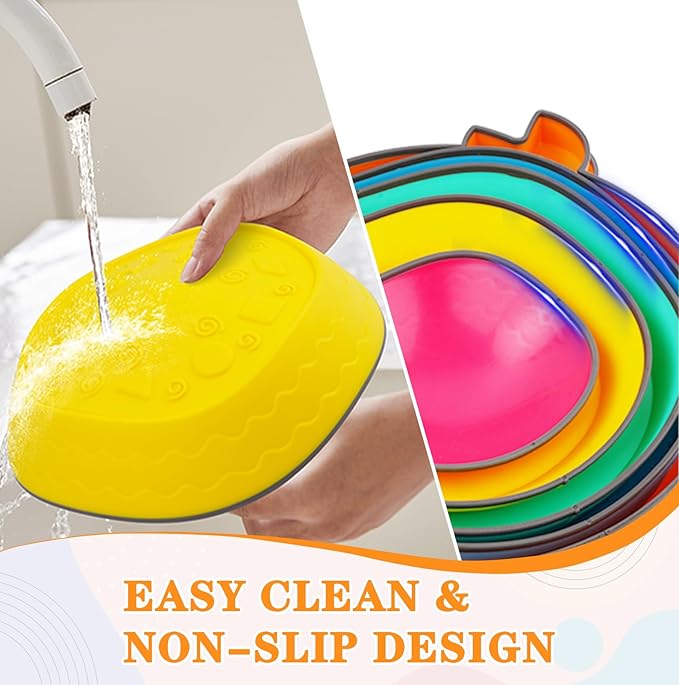 Crabs Balance Stepping Stones, 5 PCS Non-Slip Toddler Stepping Stones, Fun Sensory Toys for Toddlers, Exercise Sense of Balance And Coordination Skills Indoor or Outdoor Play for Kids Aged 3+