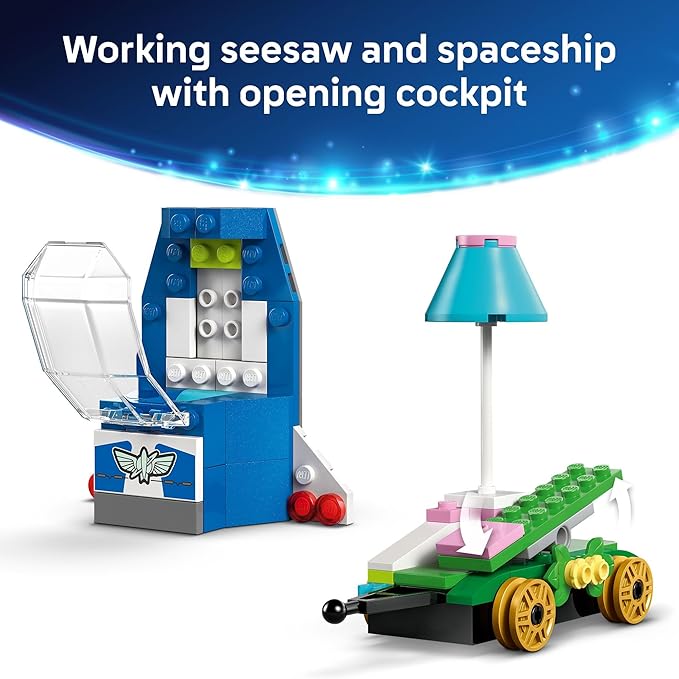LEGO Disney and Pixar’s Toy Story Celebration Train & RC Car Toddler Toy - Sensory and Pretend Play Building Set for Preschool Boys and Girls, Ages 4+ - Disney Gift Idea for Birthdays - 43264