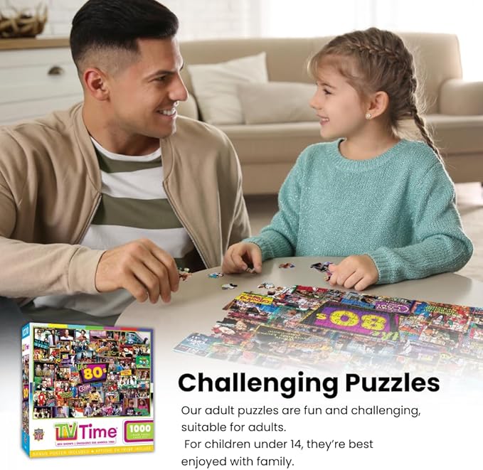 MasterPieces 1000 Piece Jigsaw Puzzle for Adults and Family - 2000's Television Shows - 19.25"x26.75"