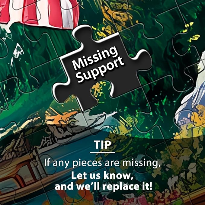 Puzzles for Adults 500 Pieces, Jigsaw Puzzles 500 Pieces for Adult Dog Landscape Jigsaw Puzzle Adult Recycled Cardboard Puzzle Game Family Activity Nights Birthday Gift Seniors 20.5x15inch