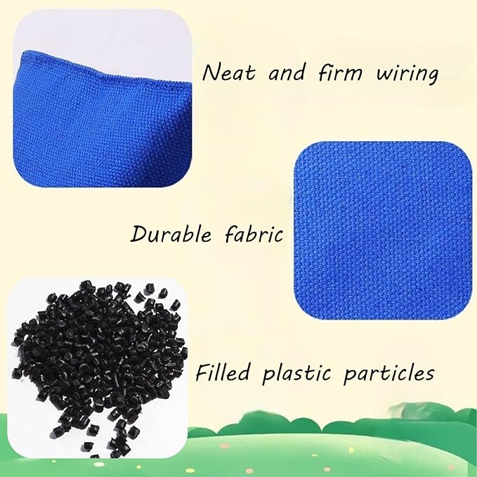 20 Pcs Mini Bean Bags for Tossing Games – Colorful Small Cornhole Bags (2" x 2") for Kids & Family Fun, Outdoor Carnival Toss Games, Party Favors & DIY Crafts