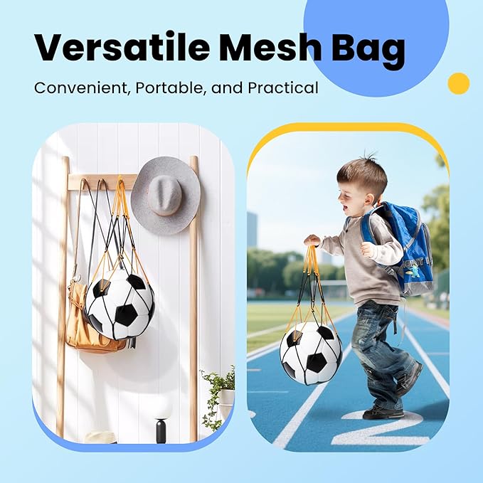 INPODAK Soccer Ball for Toddler Kids 1-3 2-8, Size 2 Size 3 Soccer Ball, Cartoon Dinosaur Unicorn Balls with Pump, Mesh Bag and Gift Box Great Gift for Birthdays