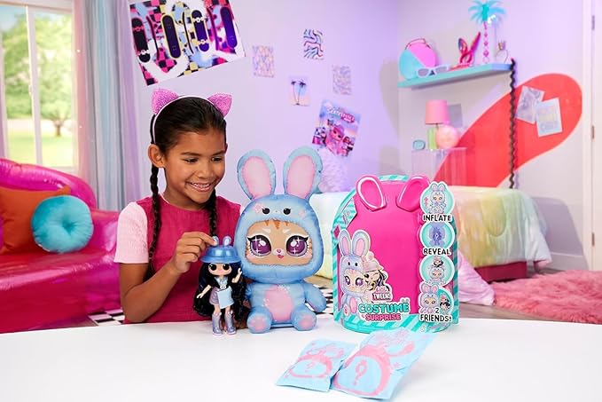 LOL Surprise Tweens Costume Fashion Doll Aya Cherry with Inflatable Blue Bunny Pet Costume & Multiple Surprises Including Fabulous Fashions & Accessories Great Gift for Kids Ages 4+