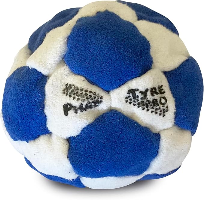 DIRTBAG Lover Footbag 3-Pack with Pouch, Includes Three Original and Unique Premium Quality Hand Sewn Footbags and Carry Pouch.