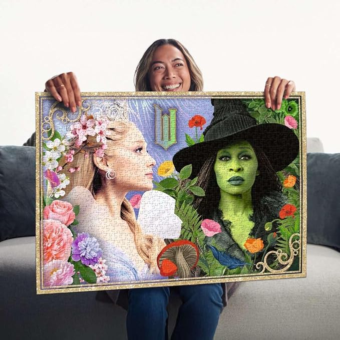 Ravensburger Wicked Movie: Part 2 1000 Piece Jigsaw Puzzle | Premium Quality Made in Europe | FSC Certified Materials