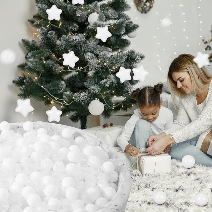STARBOLO Ball Pit Balls for Toddlers Phthalate Free BPA Free Non-Toxic Crush Proof Play Balls for Toddlers Kids Pool Playhouse Pack of 100 200 500