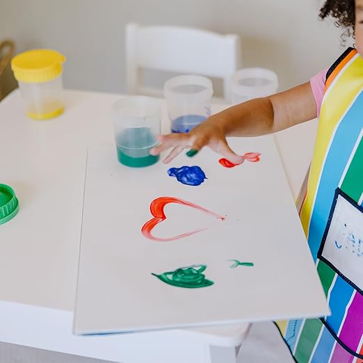 Melissa & Doug Finger Paint Paper Pad (2-Pack, 50-Sheets Each) - 12x18 Inch Art Paper for Kids Activities, Arts and Crafts, and Homeschool Essentials - FSC Certified