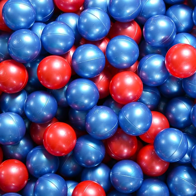 STARBOLO Ball Pit Balls for Toddlers Phthalate Free BPA Free Non-Toxic Crush Proof Play Balls for Toddlers Kids Pool Playhouse Pack of 100 200 500