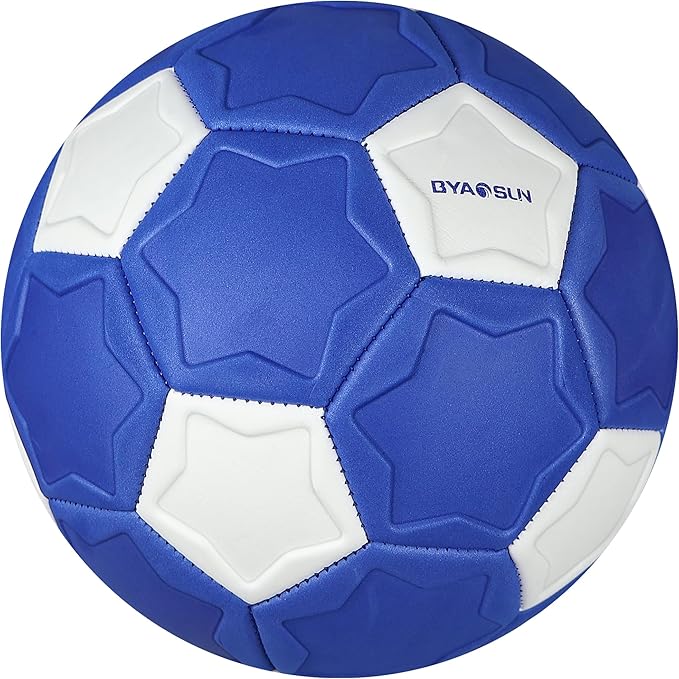 Curve Soccer Ball Size 4, Swerve Soft Balls for Outdoor and Indoor,Size 4 Soccer Ball for Boys and Girls