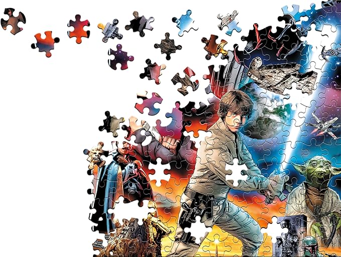 Buffalo Games - Star Wars - You'll Find I'm Full of Surprises - 1000 Piece Jigsaw Puzzle for Adults - Collectible Tin Case - Finished Size is 26.6 x 19