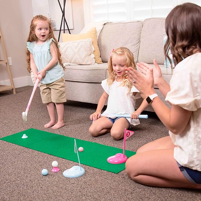 Hapinest Toddler Girl Golf Set, Pink