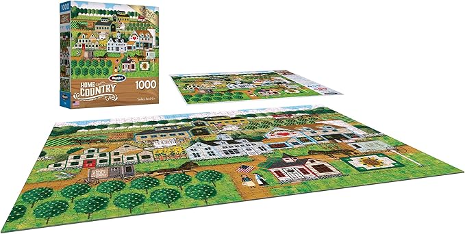 RoseArt - Home Country - Yankee Seed Co. - 1000 Piece Jigsaw Puzzle for Adults