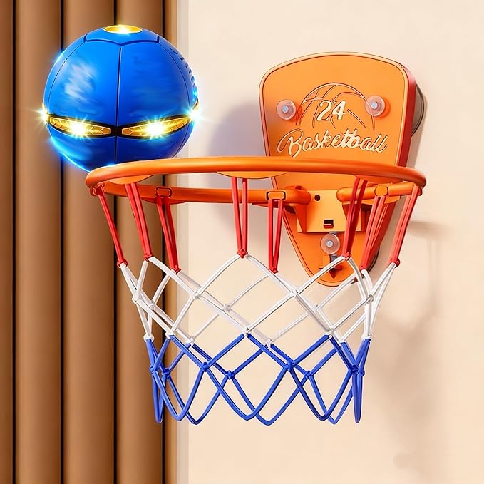 Magic Bouncy Ball Bouncing Ball Magic UFO Flying Disc Deformation Meta Ball Magic Flying Saucer Outdoor Play Toys Football Indoor Outdoor