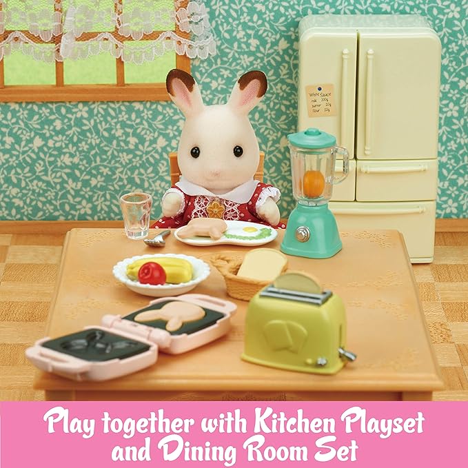 Calico Critters, Doll House Furniture and Décor, Breakfast Playset