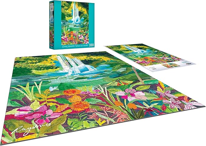 RoseArt - Hebe Studio - Chasing Waterfalls - 300 Piece Jigsaw Puzzle for Adults