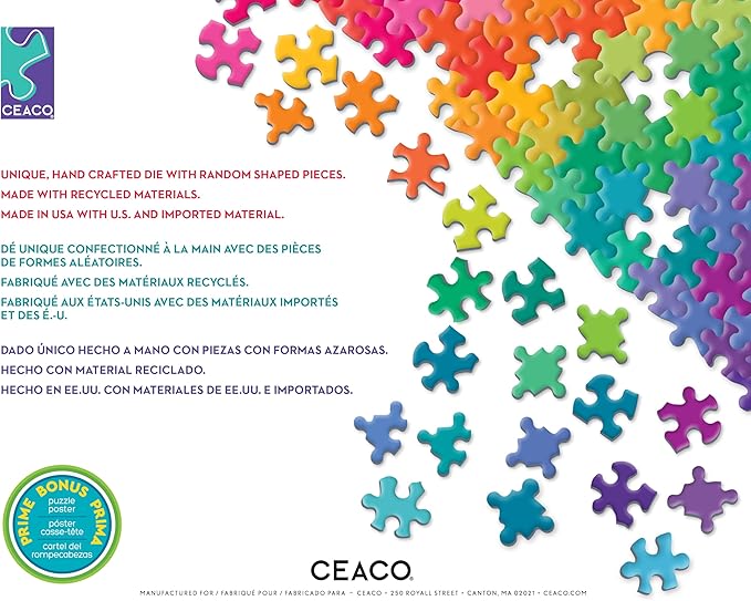 Ceaco - EZ2Hold - Collector's Retreat - 1000 Piece Jigsaw Puzzle for Adults - Challenging Puzzle Perfect for Game Nights - Finished Size is 30 x 24