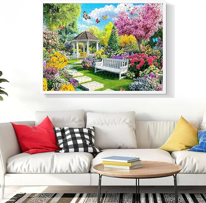Jigsaw Puzzles 500 Pieces for Adults,Spring Puzzles 500 Pieces Adult Puzzles Games Family Challenging Game Great Gift Idea 20.5x15IN