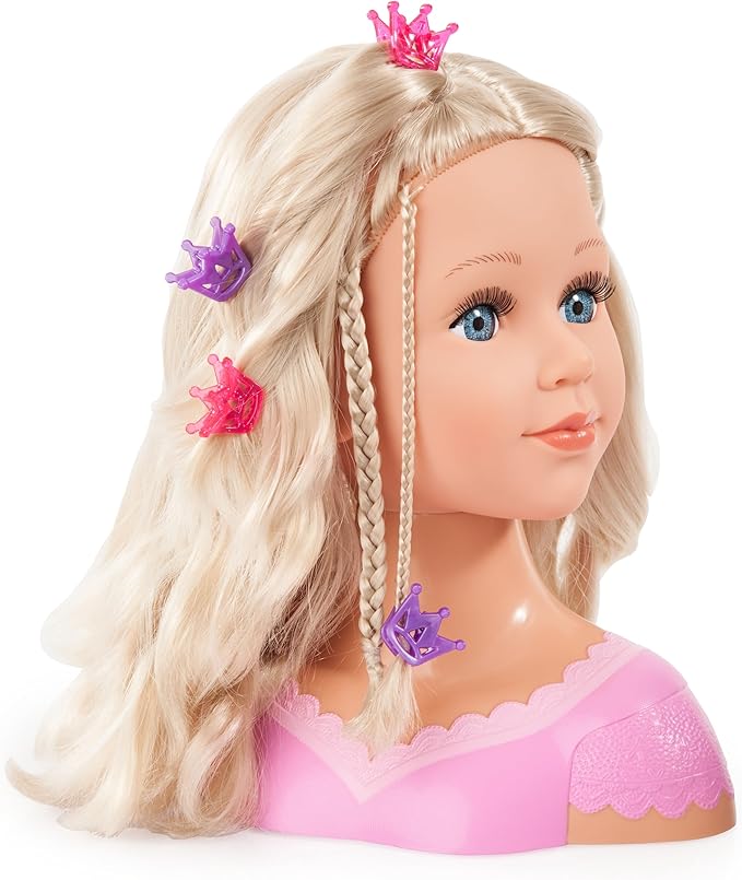 Bayer Design Charlene Super Model Blonde Styling Head with Makeup
