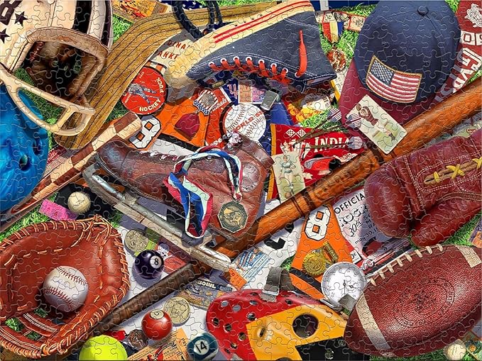 Ceaco - Sporting Tabletop - 500 Piece Jigsaw Puzzle