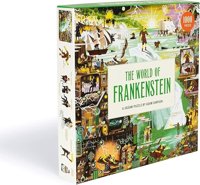 Laurence King The World of Frankenstein 1000 Piece Puzzle