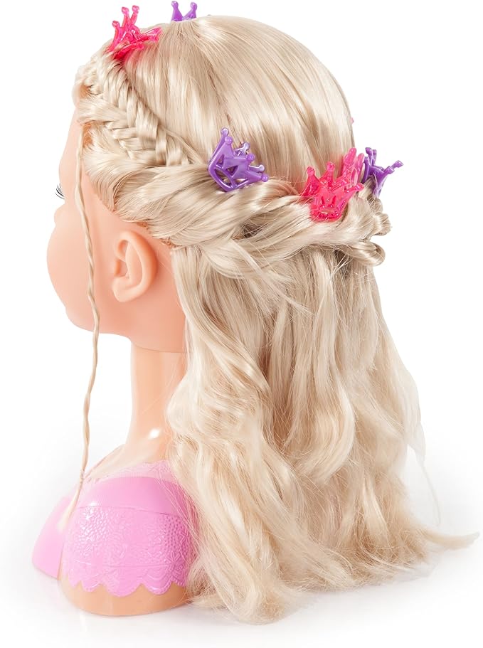 Bayer Design Charlene Super Model Blonde Styling Head with Makeup