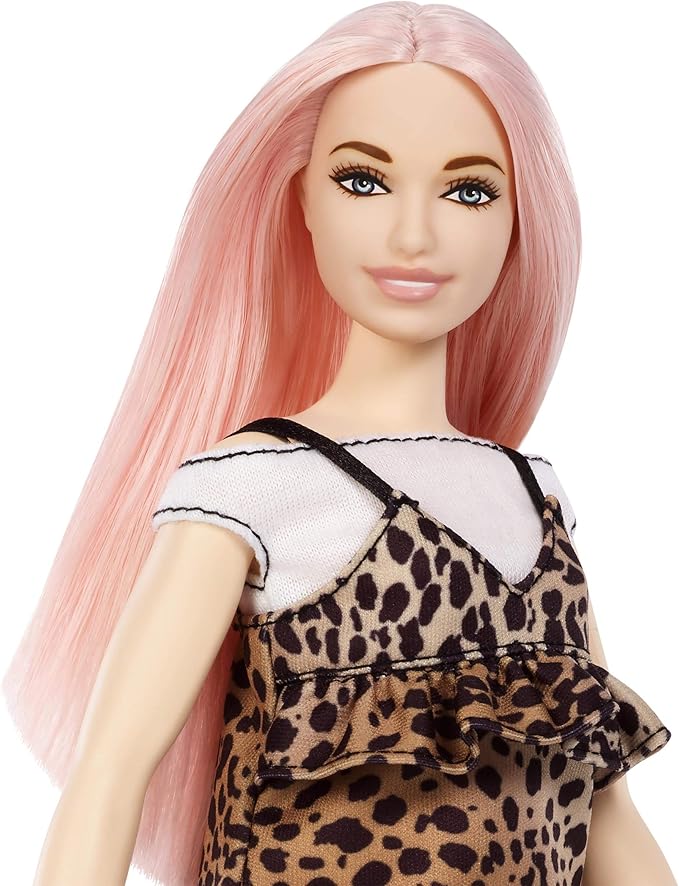 Barbie Fashionistas Doll, Curvy, Pink Hair