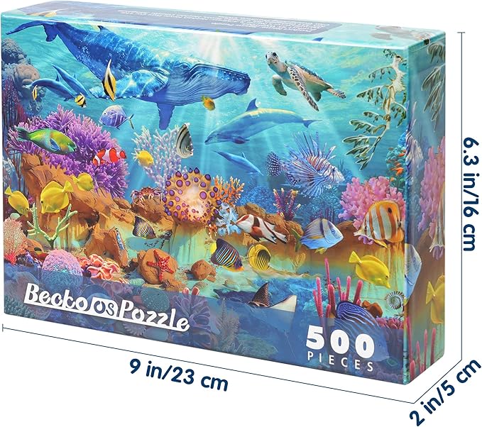Becko US Jigsaw Puzzles 500 Pieces, Puzzles for Adults 500 Piece, Puzzles for Adults
