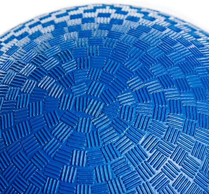 9 Inch Playground Ball Dodgeball Balls Kickball, Pack of 6, 4 Square Balls Dodge Balls for Kids, Kickballs Handball for Indoor Outdoor Games, Includes Pump