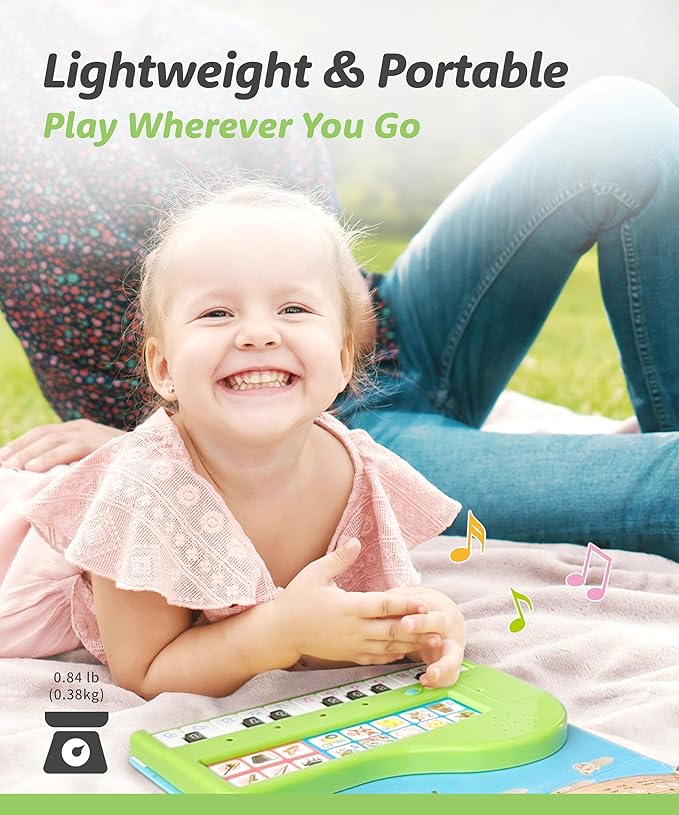 BEST LEARNING My First Piano Book - Educational Musical Toy for Toddlers Kids Ages 3-5 Years - Ideal 3, 4 Year Old Boy or Girl Birthday Present
