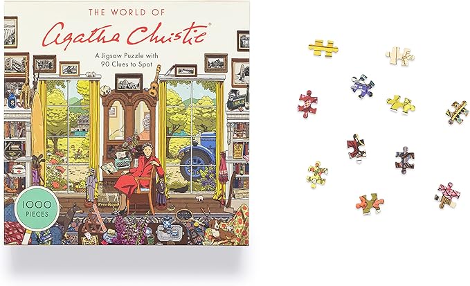 Laurence King The World of Agatha Christie 1000 Piece Puzzle