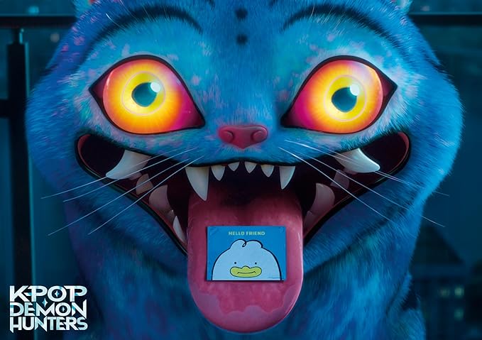 Buffalo Games – Netflix K-Pop Demon Hunters Derpy - 300 Oversized Piece Jigsaw Puzzle - Larger Shapes - Great for Adults, Family, Kids, Easy to Grip