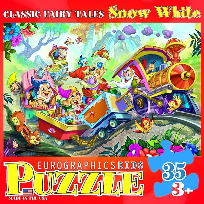 EuroGraphics 35-Piece Classicic Fairy Tales Snow White Puzzle