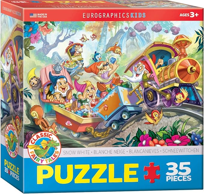 EuroGraphics 35-Piece Classicic Fairy Tales Snow White Puzzle