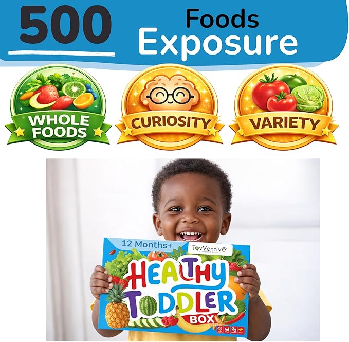 TOYVENTIVE Preschool Learning Activities for Toddlers, Learning Toys for 2 Year Olds, Educational Flashcards, Montessori Books and Games, Gifts and Toys for 1 Year Old Boy, First Birthday Gift Boys