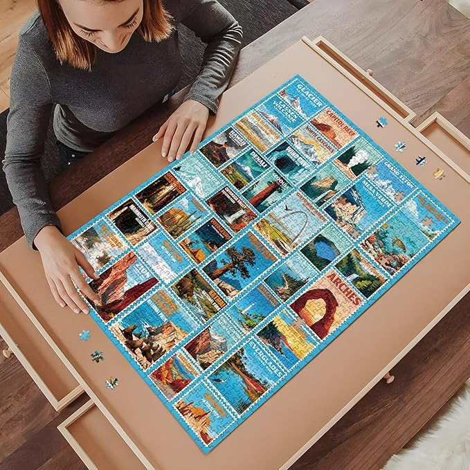 Puzzle for Adults 1000 Pieces, National Country Park Puzzle, Challening Impossible Difficult Hard Fun 1000 Pieces Jigsaw Puzzles for Adults