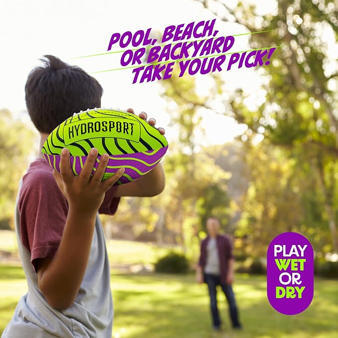 Water Football for Pool, Beach, Lake - Waterproof Pool Toys for Kids Ages 8-12 - Teen Boys Gift - Swimming Balls Sports - Family, Teens Boys & Adults Fun - Outdoor Accessories