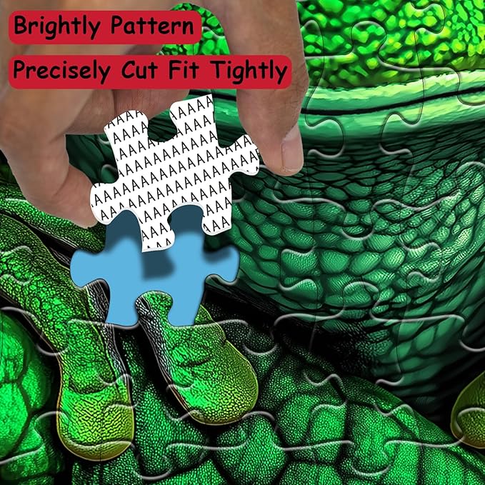 Frog Puzzles for Adults 1000 Pieces, Nature Wild Animal Jigsaw Puzzles, Challenging Forest Puzzle as Wall Decor