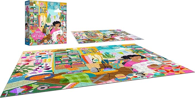 RoseArt - Soft Touch - Sewing Room - 1000 Piece Jigsaw Puzzle for Adults