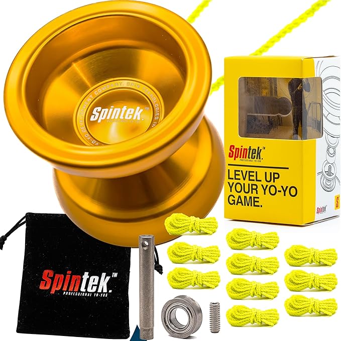 R1 PRO - High End Professional YoYo - Yo for Adults & Kids 8-12 - Dual & Non Responsive - Trick YoYo - Beginner Friendly