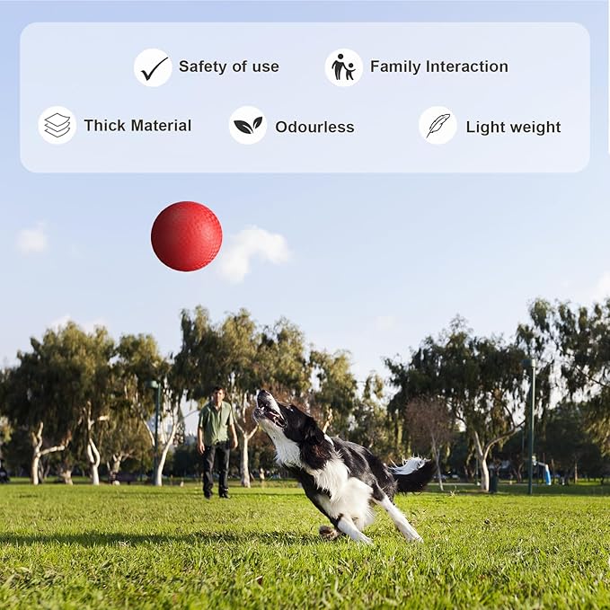 8.5 Inch Kickball Playground Balls, 4 Pcs Kick Balls Set, Rubber Dodgeball for Indoor Outdoor Play, Four Square Dodge Balls for School, Gym, with 1 Pump