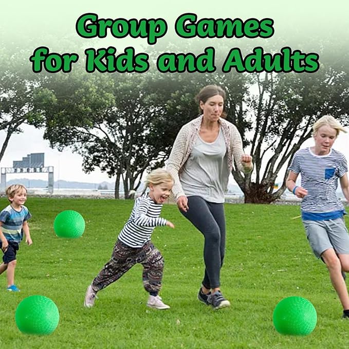 24 Pcs Playground Balls,6 Inch Inflatable Dodge Balls,Sport Bouncy Balls with a Hand Pump,Dodgeball Balls for Indoors Outdoors Ball Games,Gym,School,Camps,Picnic