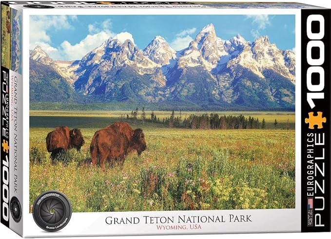 EuroGraphics Grand Teton National Park Photography by Steve Hinch 1000-Piece Puzzle