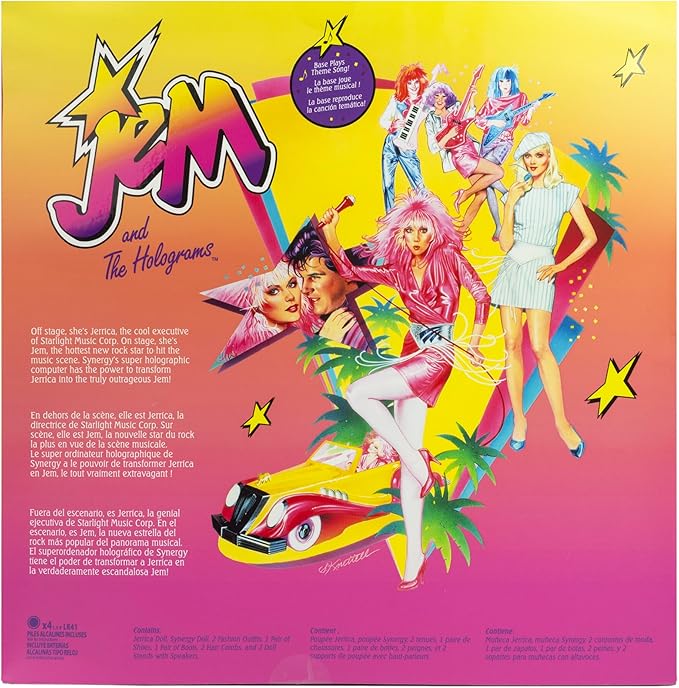 The Loyal Subjects JEM and The Holograms 12-inch Jerrica & Synergy Collectors Edition 2-Pack Set