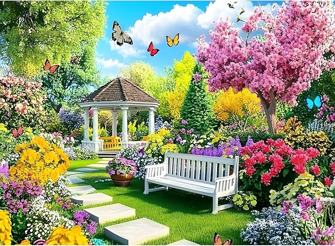 Jigsaw Puzzles 500 Pieces for Adults,Spring Puzzles 500 Pieces Adult Puzzles Games Family Challenging Game Great Gift Idea 20.5x15IN