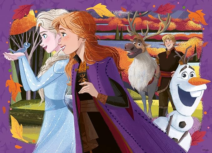 Ravensburger Disney Frozen 4x100 Piece Bumper Puzzle Pack for Kids 5+