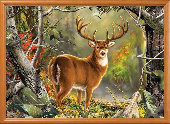 MasterPieces 1000 Piece Jigsaw Puzzle for Adults, Family, Or Youth - Backcountry Buck - 19.25"x26.75"