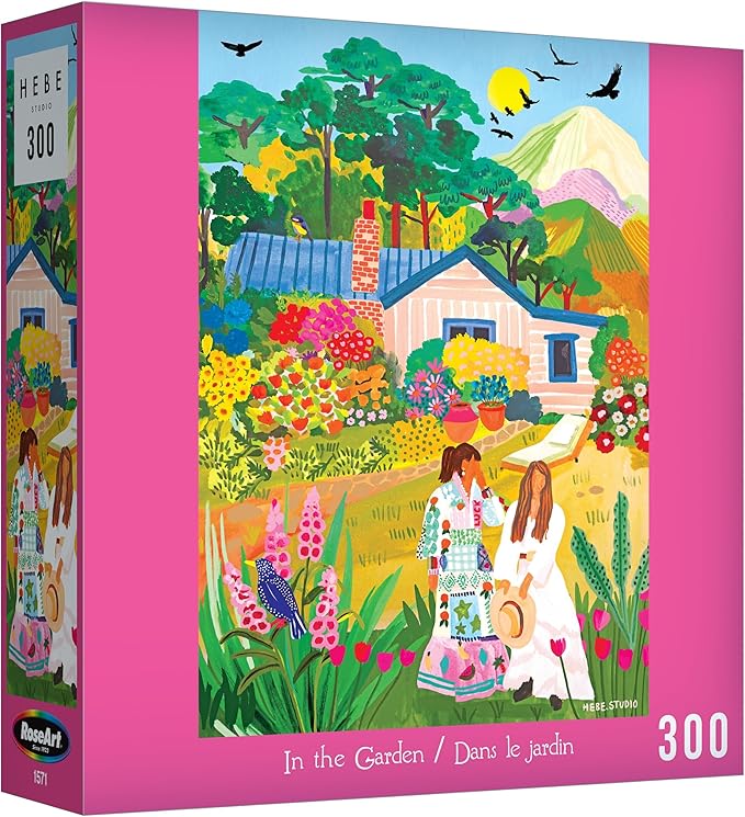 RoseArt - Hebe Studio - in The Garden - 300 Piece Jigsaw Puzzle for Adults
