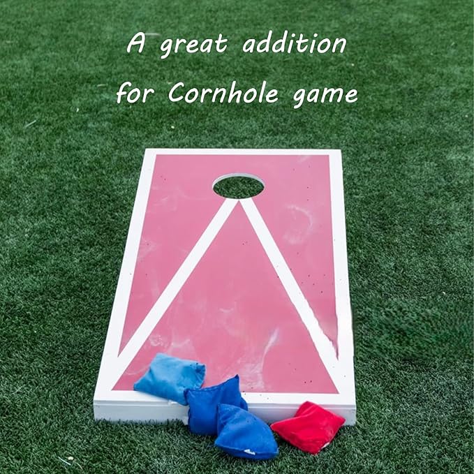 20 Pcs Mini Bean Bags for Tossing Games – Colorful Small Cornhole Bags (2" x 2") for Kids & Family Fun, Outdoor Carnival Toss Games, Party Favors & DIY Crafts