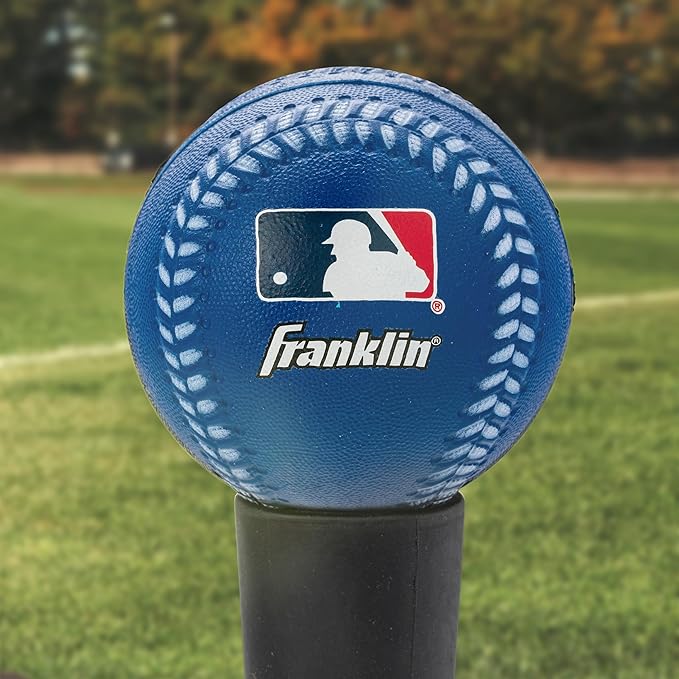 Franklin Sports Foam Baseballs - MLB - Kids Oversized Foam Baseballs - 88mm - 4 Pack
