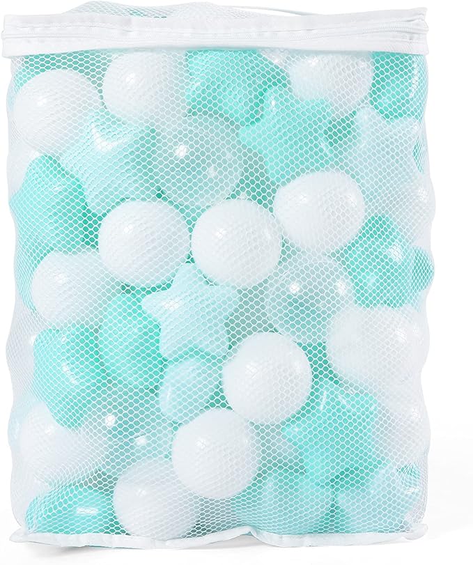 Realhaha Ball Pit Balls 50 100 200 500, Star Shapes for Babies Kids Playpen Plastic Balls for Babies Ball Pool Puppy Playballs